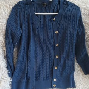Button up 3/4 sleeve cardigan